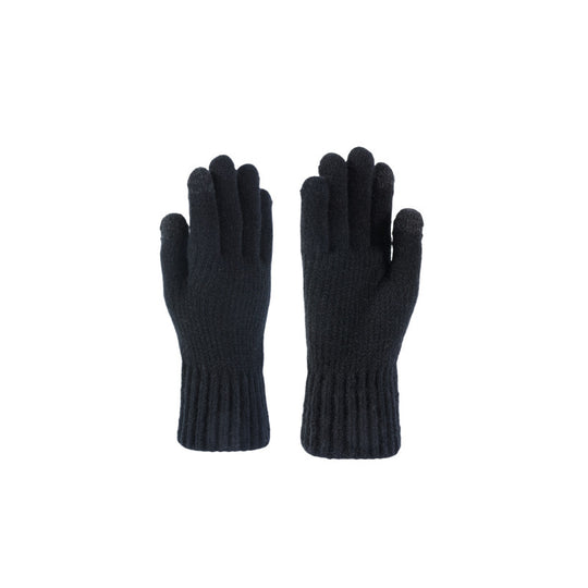 Gefütterte Strickmütze mit Ohrenschutz
