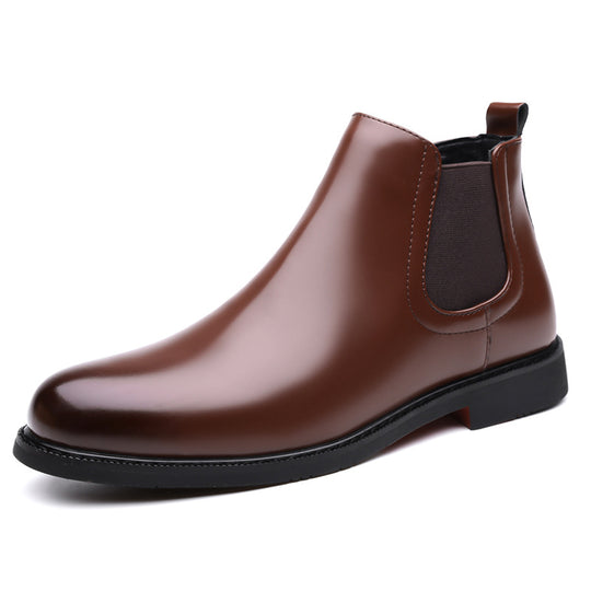 Robuste Herren-Arbeitsstiefel aus Leder