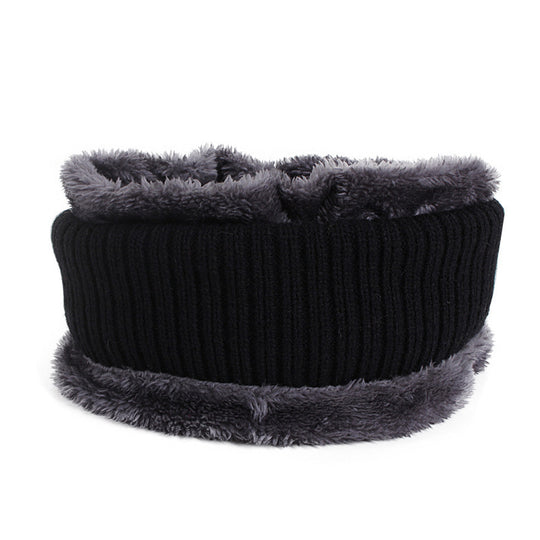 Strickmütze und Schal Set für Herren