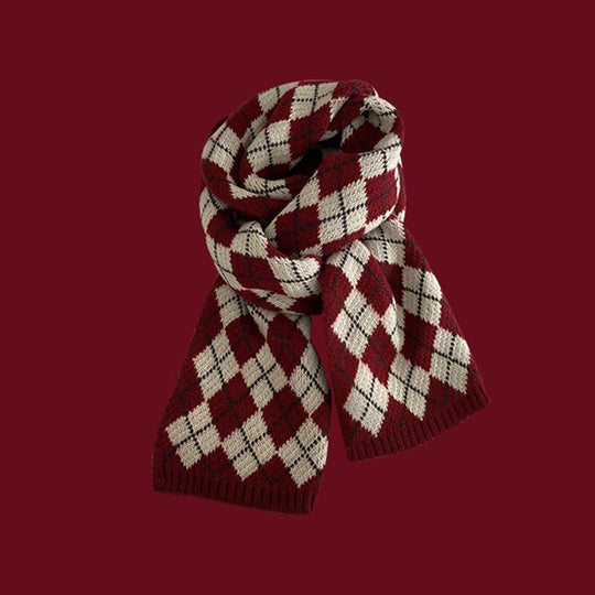 Warmer Strickschal für Damen und Herren