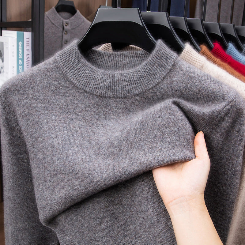 Herren-Wollpullover, 460g, warm und weich