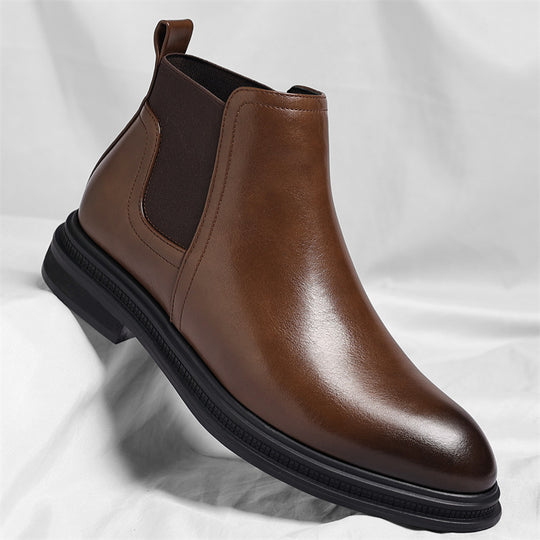 Gefütterte Herren-Chelsea-Boots, robust