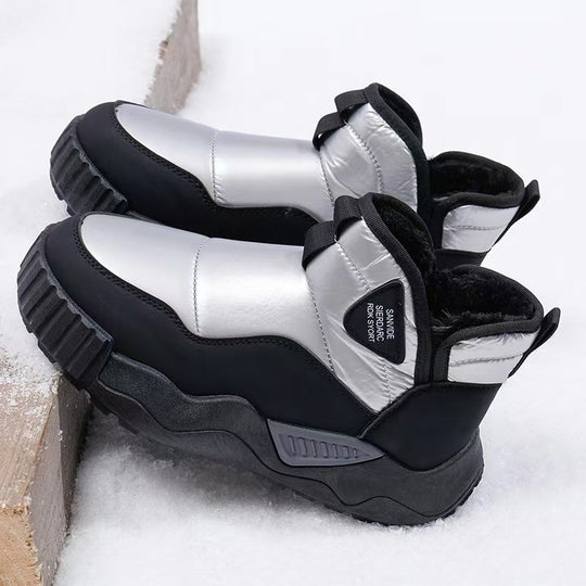 Gefütterte Herren-Winterstiefel, wasserabweisend, rutschfest