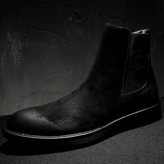 Herren-Chelsea-Stiefel aus Leder