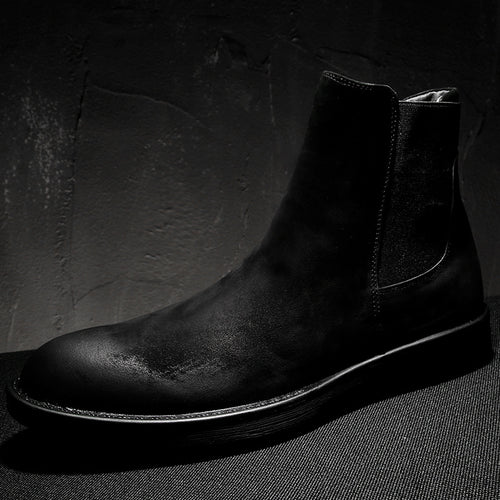 Herren-Chelsea-Stiefel aus Leder