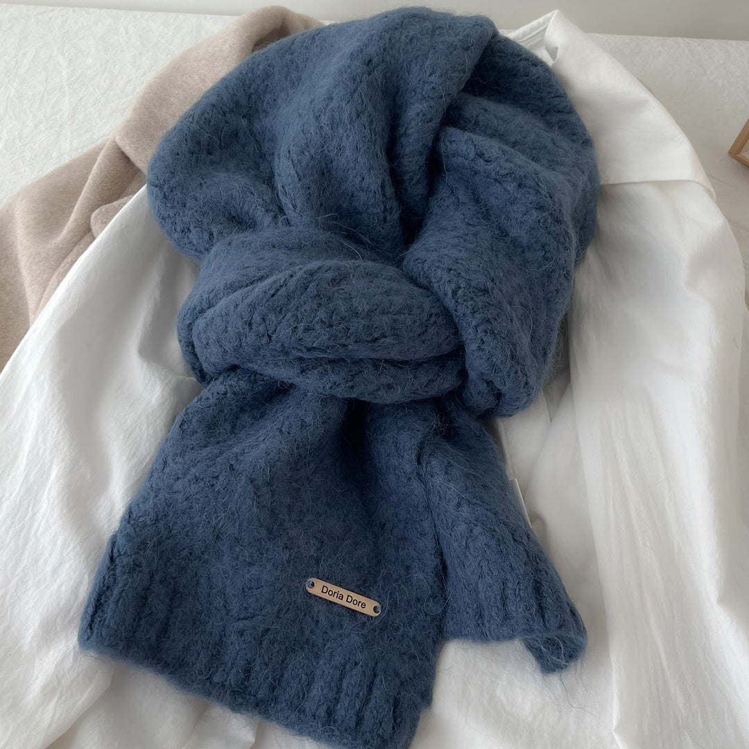 Strickschal aus Alpakawollmischung