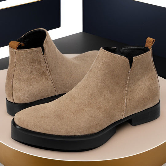 Herren-Chelsea-Boots mit seitlichem Reißverschluss