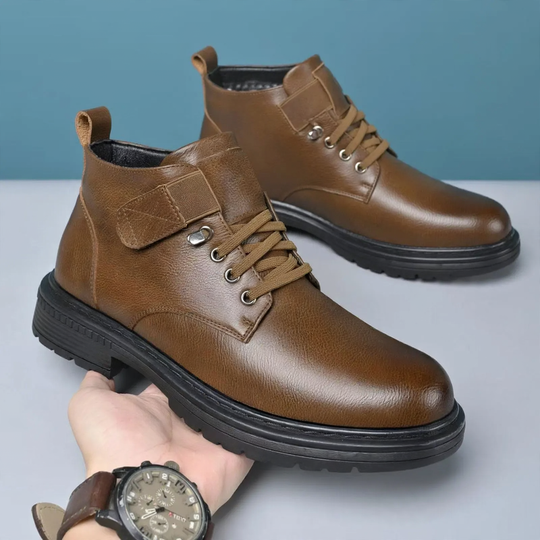 Gefütterte Herren-Winterstiefel, Business-Freizeit