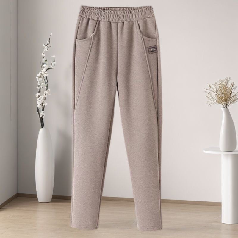Damen-Cordhose, Haremsschnitt, gefüttert