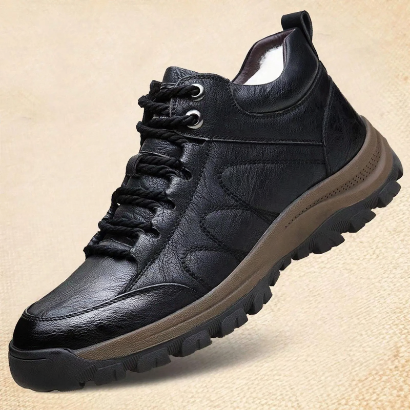 Gefütterte Herren-Winterstiefel für Outdoor und Freizeit