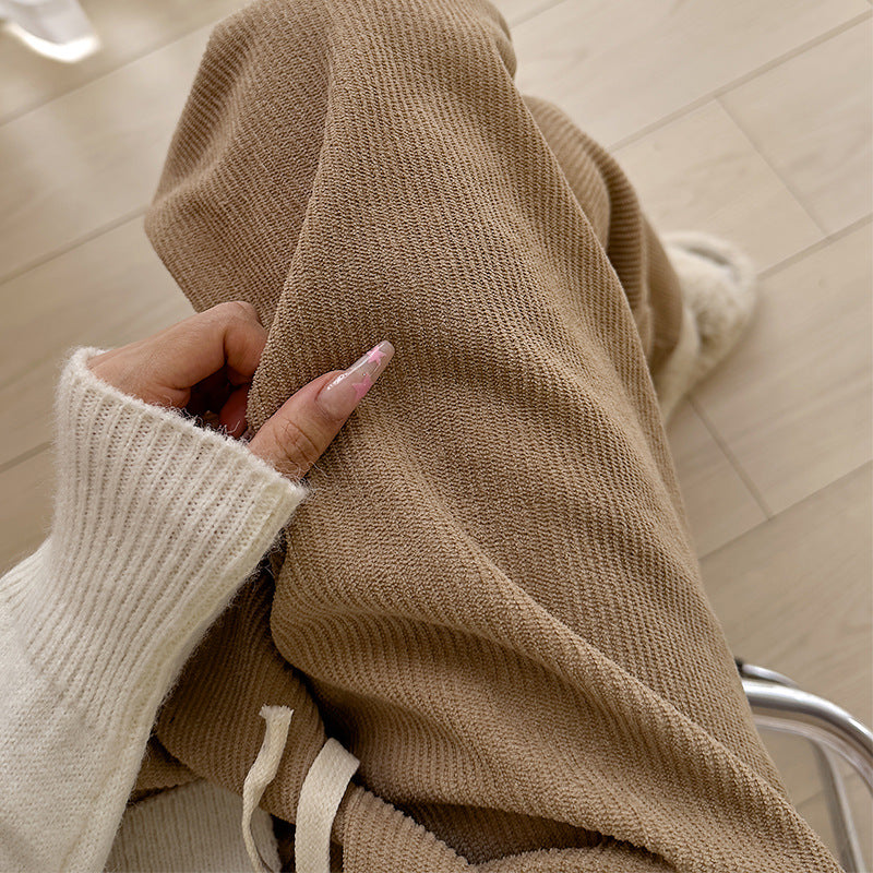 Lässige Cord-Hose mit Kordelzug