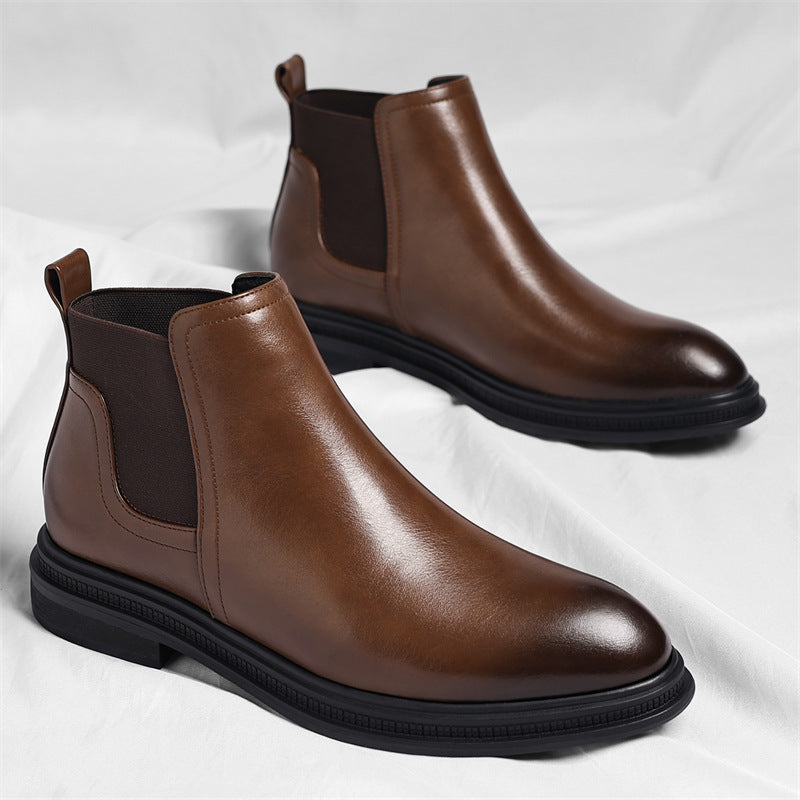 Gefütterte Herren-Chelsea-Boots, robust