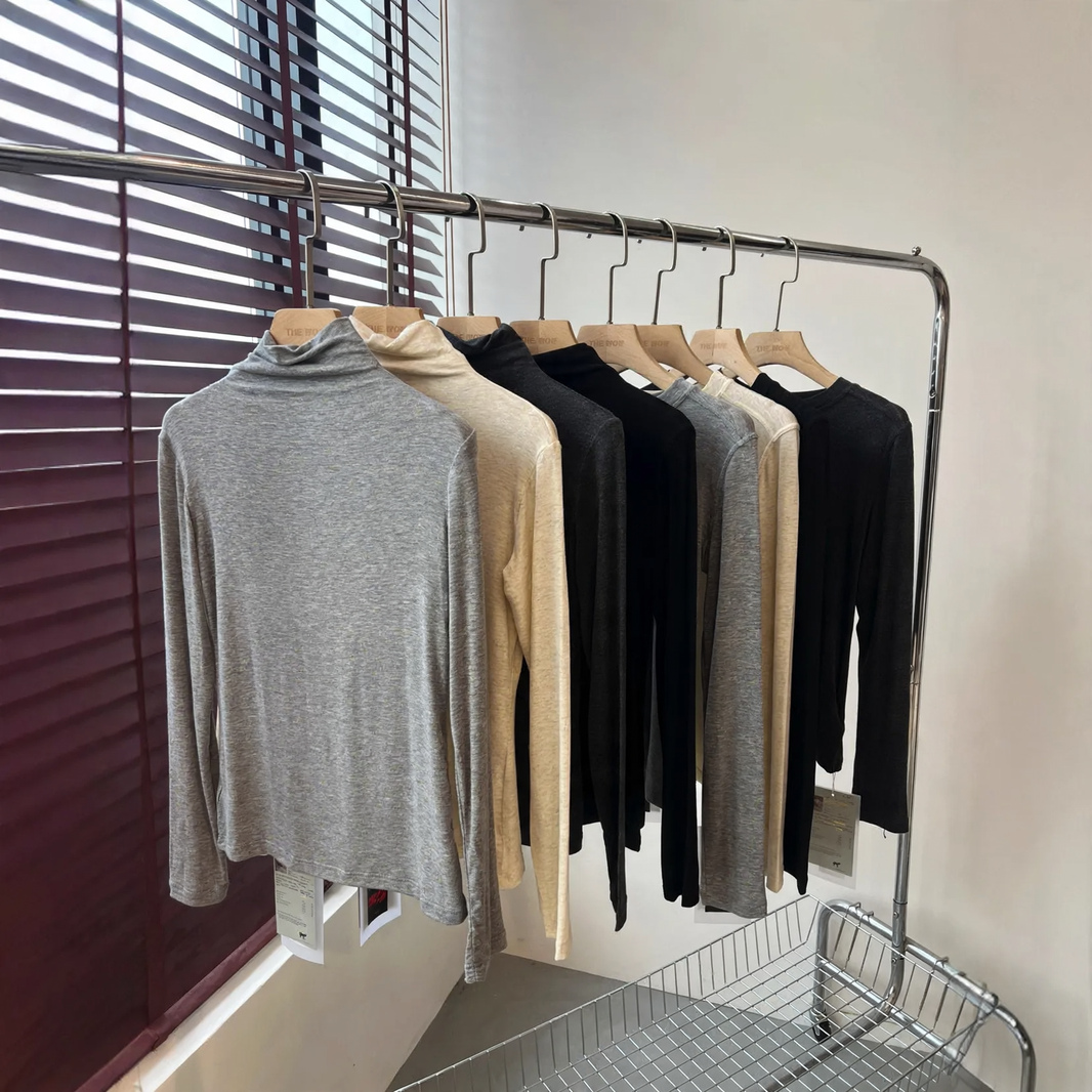 Damen-Kaschmir-Unterziehshirt