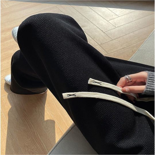 Gerade geschnittene Cordhose für Damen