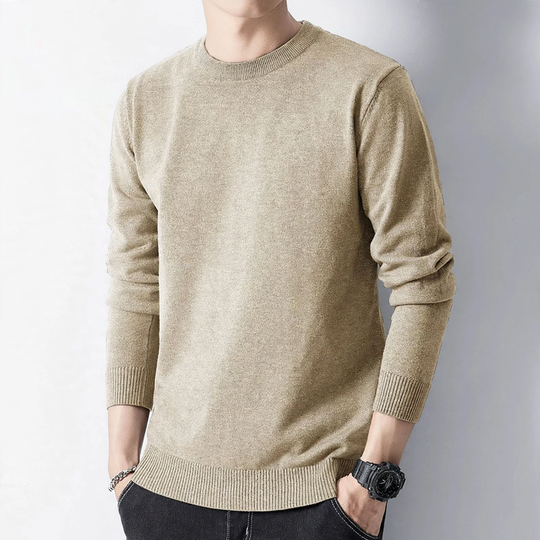 Herren-Rollkragenpullover, warm gefüttert, Winter