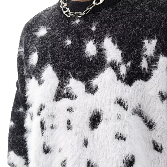 Weihnachts-Pullover für Paare, Strickpullover