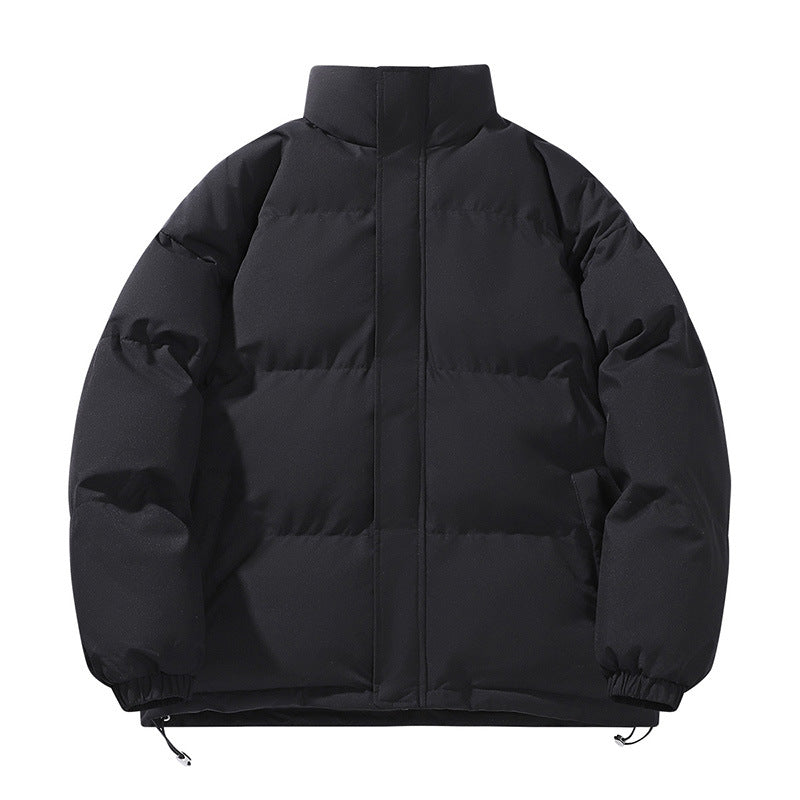 Gefütterte Herren-Steppjacke im Oversize-Look