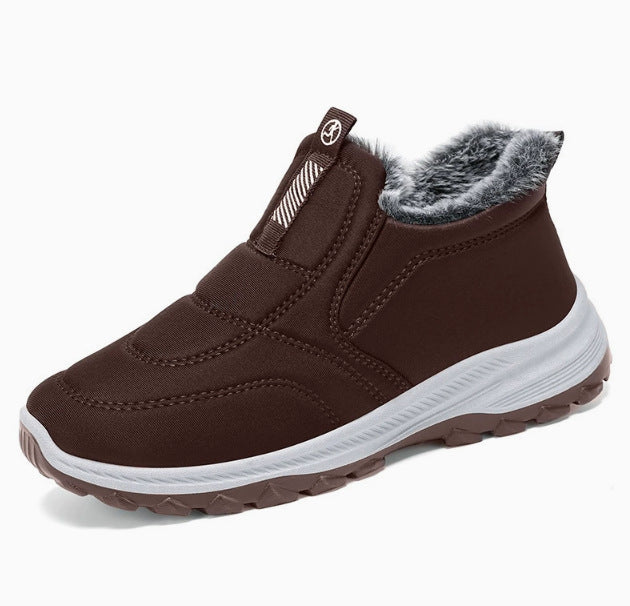 Gefütterte Herren-Winterstiefel, warm und bequem