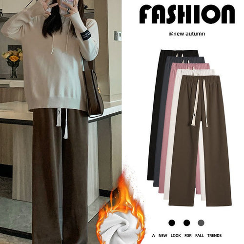 Damen-Cordhose mit hohem Bund, gefüttert