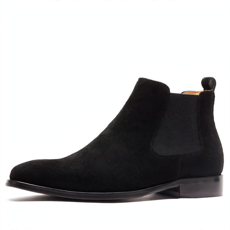 Chelsea-Stiefel für Herren aus echtem Leder