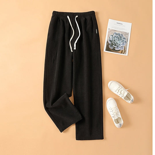 Damen-Cordhose, hohe Taille, gerade Passform