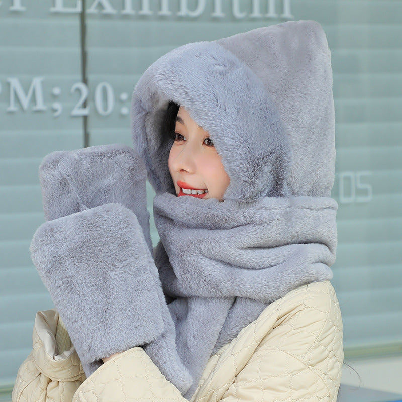 Winter-Set: Mütze und Schal