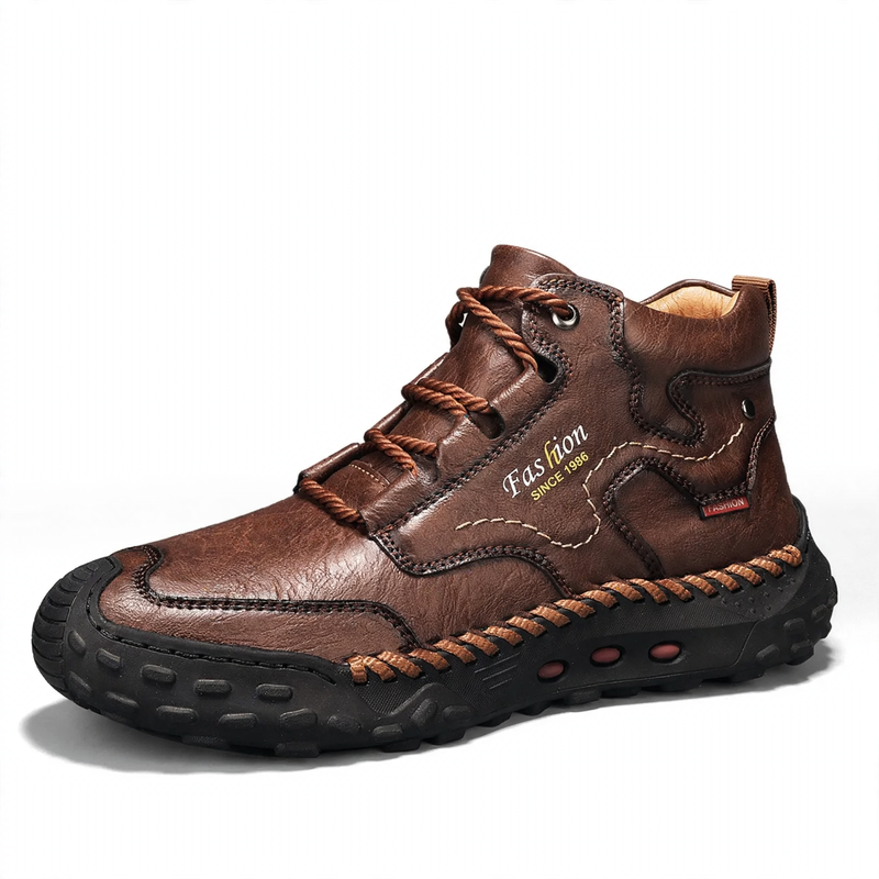Herren-Stiefeletten, mittelhoher Schaft, gefüttert