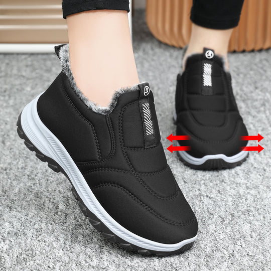 Gefütterte Winterstiefel für Damen und Herren, rutschfest