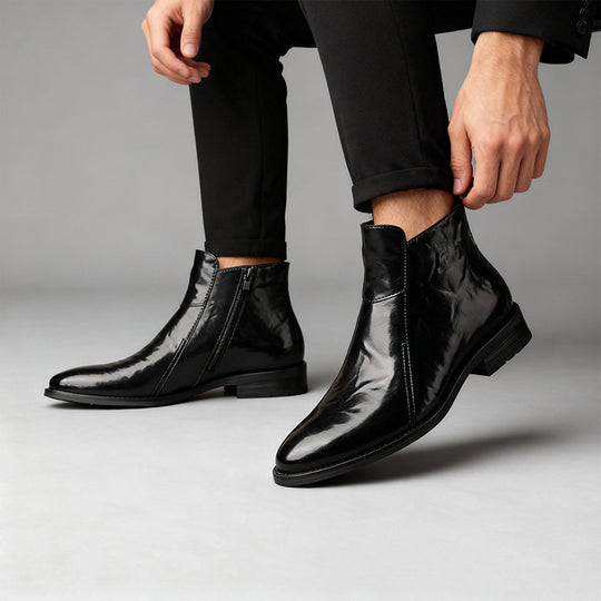 Elegante Herren-Chelsea-Stiefel im Vintage-Stil