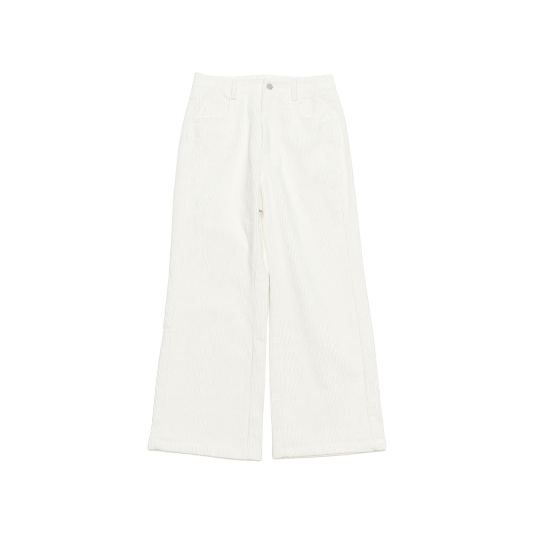 Damen-Cordhose, hoch tailliert, Baumwolle, H63752