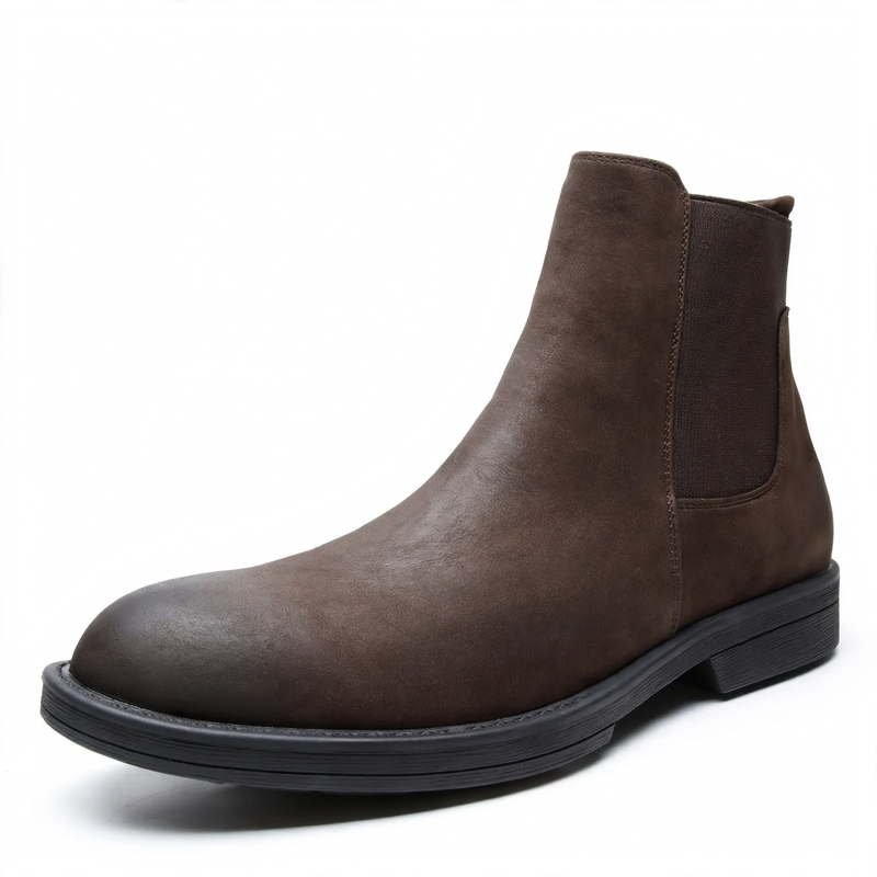 Herren-Chelsea-Stiefel aus Leder