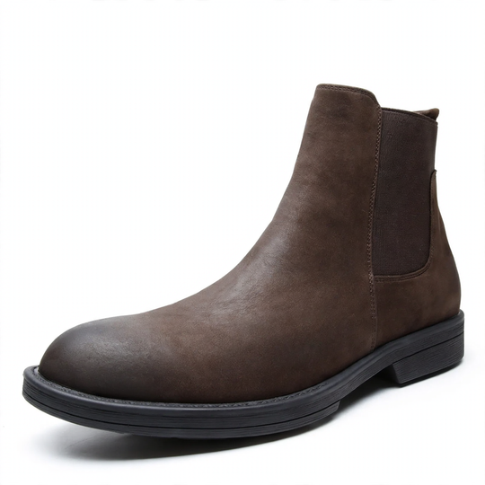 Herren-Chelsea-Stiefel aus Leder