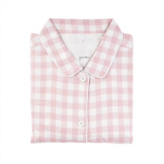 Schlafanzug aus Flanell-Baumwolle für Damen und Herren