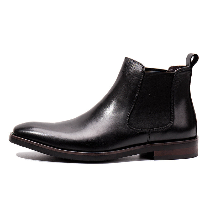 Herren-Chelsea-Stiefel aus Rindsleder