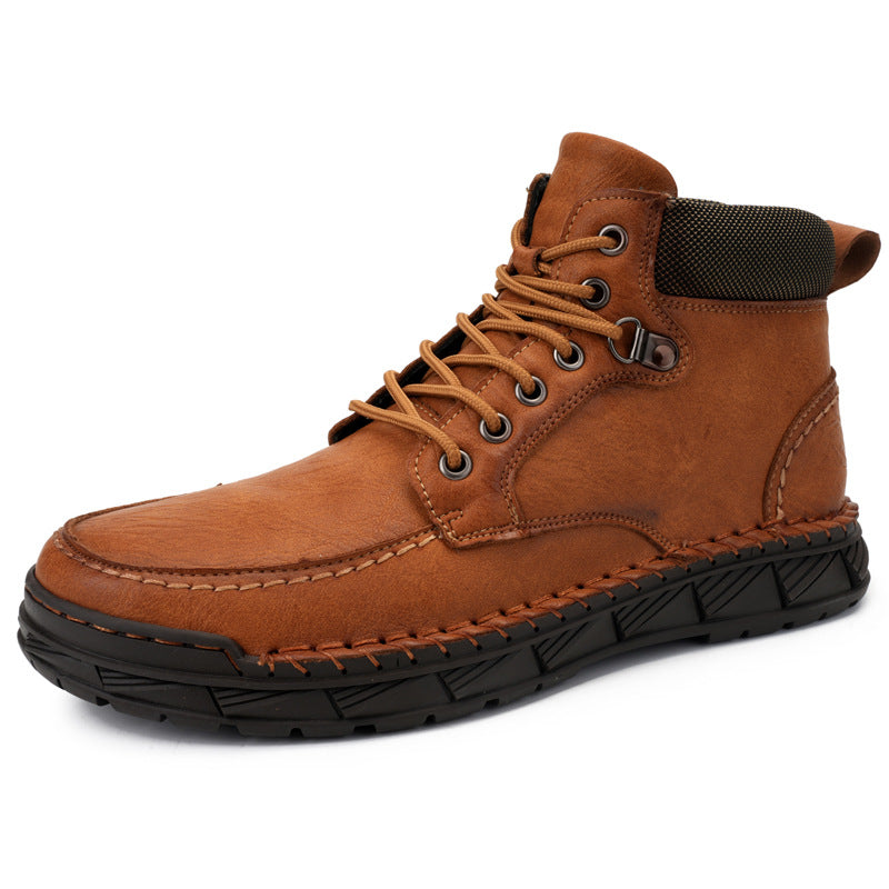 Gefütterte Winter-Stiefel, warm und atmungsaktiv
