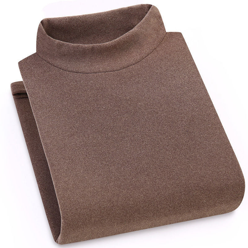 Herren-Strickpullover mit Stehkragen, wärmend und elastisch
