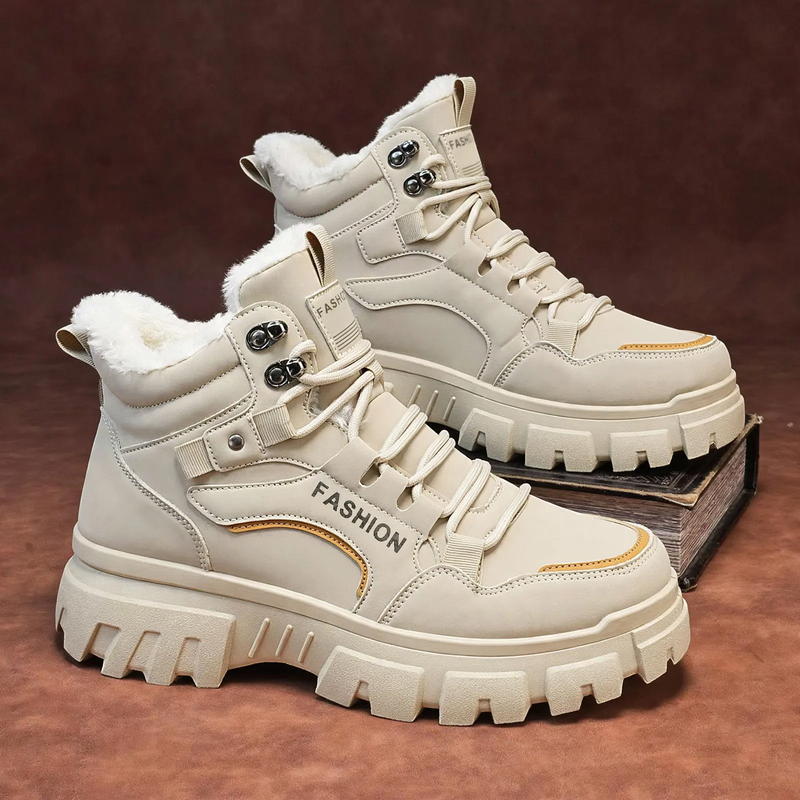 Gefütterte Herren-Arbeitsstiefel, Outdoor-Stiefeletten