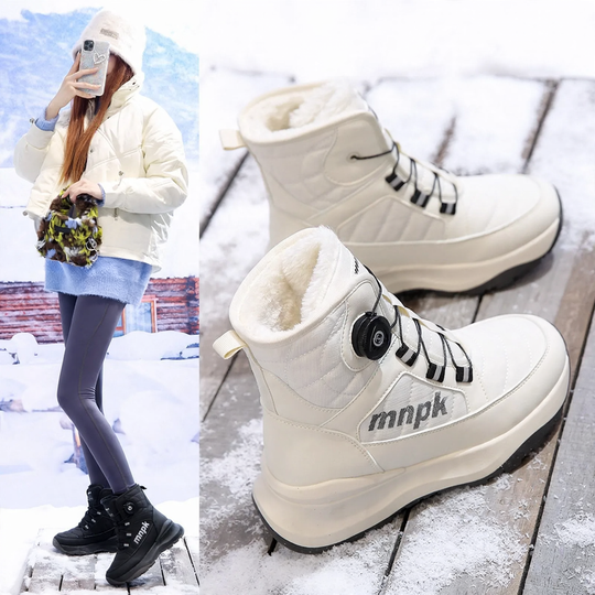 Gefütterte Winterstiefel für Damen und Herren