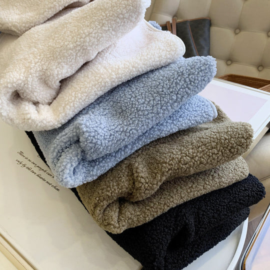 Gefütterte Kapuzenjacke aus Teddyfleece