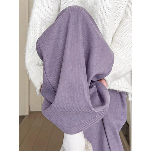 Damen-Cordhose, weit geschnitten, verschiedene Farben