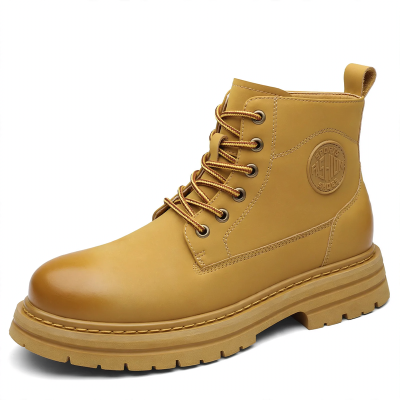 Modische Herren-Stiefel, gefüttert