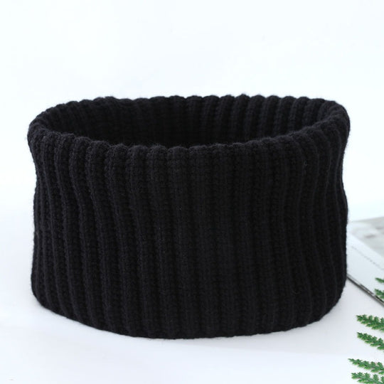 Gestrickter Halswärmer aus Wolle