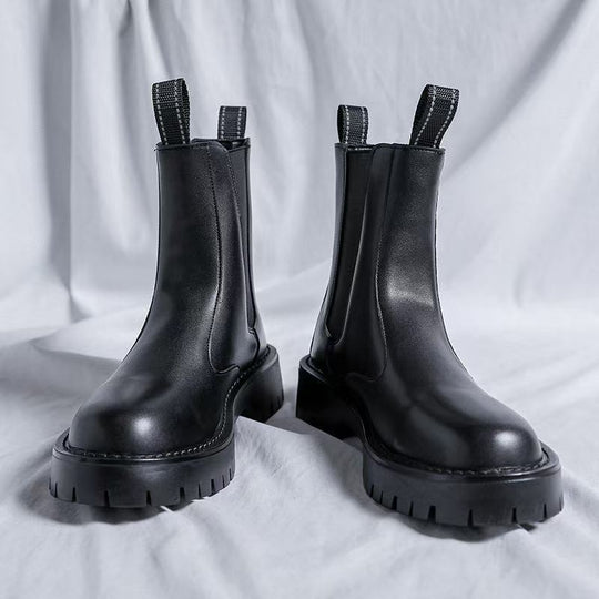 Herren-Chelsea-Stiefel im britischen Stil