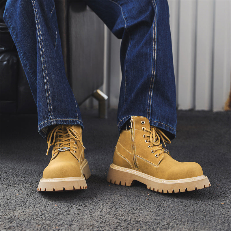 Robuste High-Top-Stiefel, rutschfest