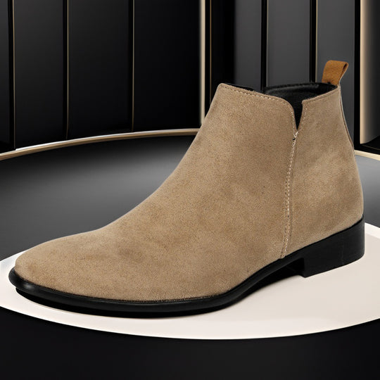Herren-Chelsea-Boots mit seitlichem Reißverschluss