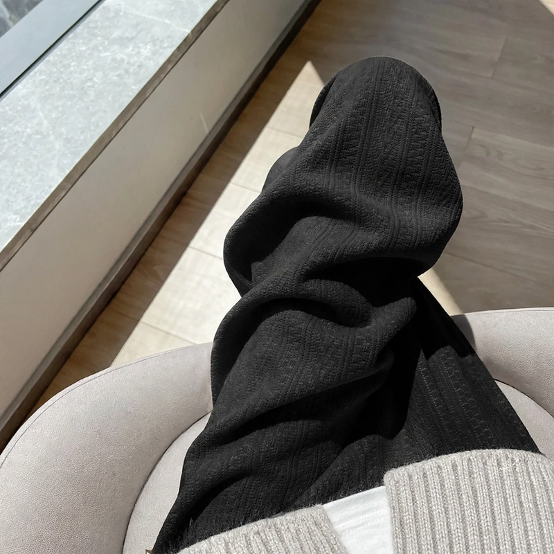 Damen-Cordhose, gefüttert, weit geschnitten