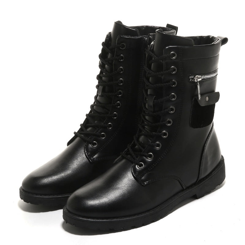 Modische Herren-Stiefel, gefüttert
