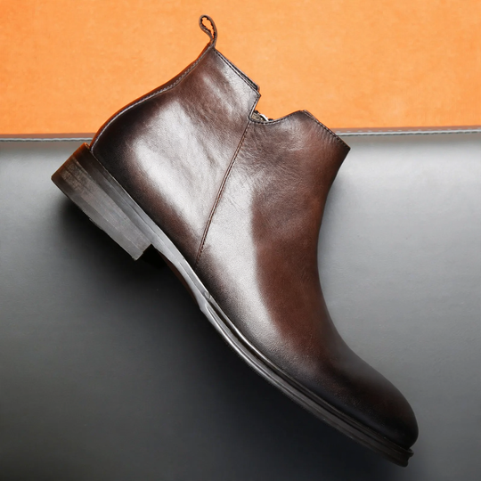 Modische Herren-Stiefel aus Leder