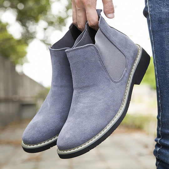 Herren-Chelsea-Stiefel aus Leder