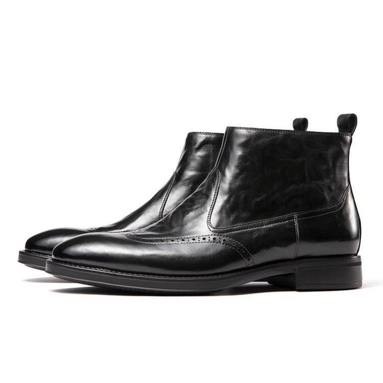 Retro Chelsea-Stiefel mit Warmfutter